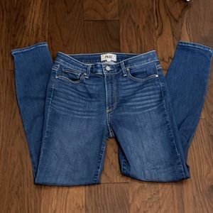 Paige blue jeans size 27 Hoxton ankle